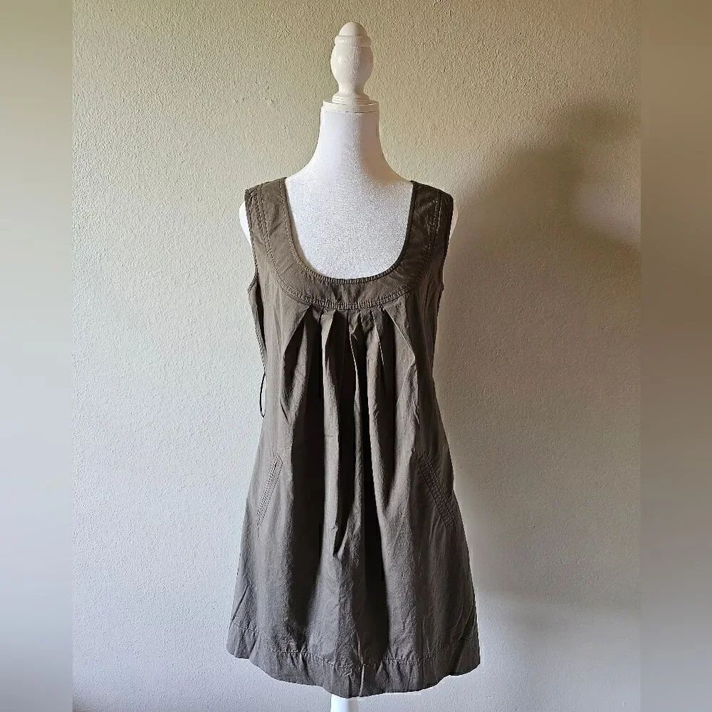 Trina Turk Army Green Mini Dress Size 4